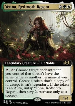 Yenna Redtooth Regent - Wilds of Eldraine Extras 