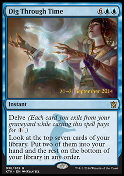 Dig Through Time - Khans of Tarkir Promos 