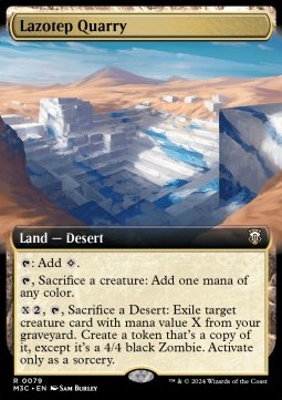 Lazotep Quarry - Commander Modern Horizons 3 Extras 