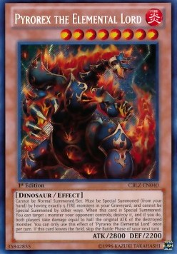 Pyrorex the Elemental Lord 