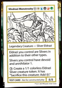 Slivdrazi Monstrosity (V.2) - Mystery Booster Playtest Cards 