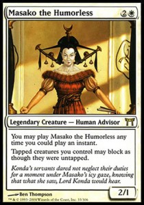Masako the Humorless - Champions of Kamigawa 