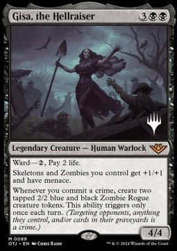 Gisa the Hellraiser (V.2) - Outlaws of Thunder Junction Promos 