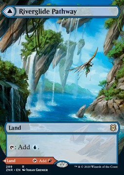 Riverglide Pathway Lavaglide Pathway - Zendikar Rising Extras 