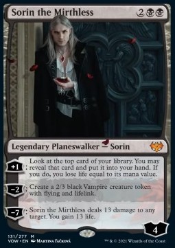 Sorin the Mirthless - Innistrad Crimson Vow 