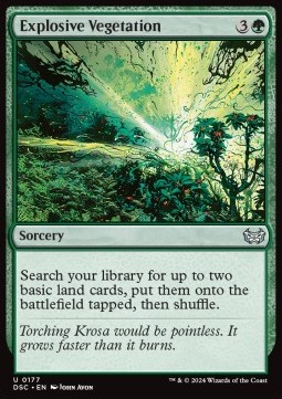 Explosive Vegetation 