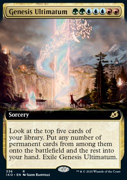 Genesis Ultimatum - Ikoria Lair of Behemoths Extras 