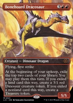 Bonehoard Dracosaur - The Lost Caverns of Ixalan Extras 