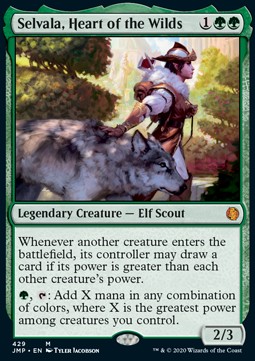 Selvala Heart of the Wilds - Jumpstart 