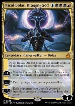 Nicol Bolas Dragon God - Ravnica Remastered 