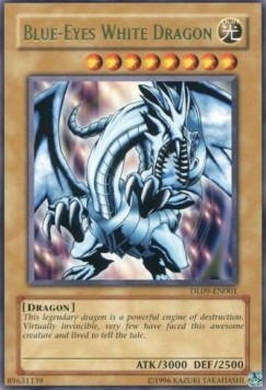 Blue-Eyes White Dragon (V.2 - Rare) 