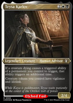 Teysa Karlov (V.1) - Commander Masters Extras 