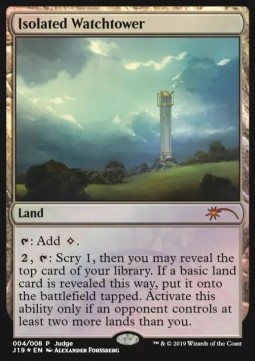 Isolated Watchtower - Judge Rewards Promos 