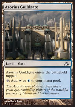 Azorius Guildgate - Dragons Maze 