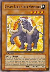 Crystal Beast Amber Mammoth 