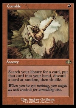 Gamble (V.1) - Dominaria Remastered Extras 