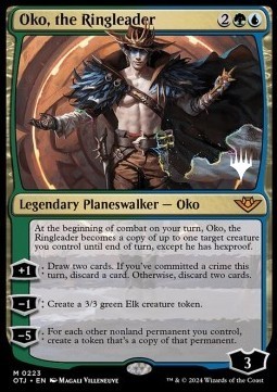Oko the Ringleader (V.2) - Outlaws of Thunder Junction Promos 