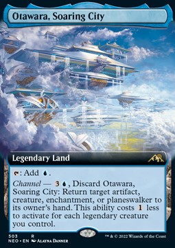 Otawara Soaring City (V.2) - Kamigawa Neon Dynasty Extras 