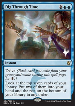 Dig Through Time - Zendikar Rising Promos 