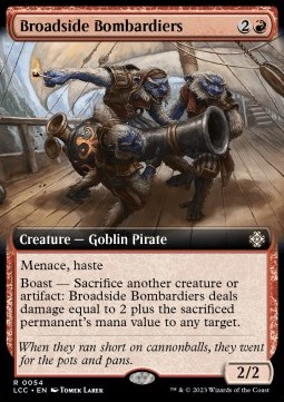 Broadside Bombardiers (V.1) - Commander The Lost Caverns of Ixalan Extras 