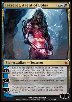 Tezzeret Agent of Bolas - Mirrodin Besieged 