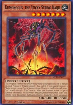 Kumongous, the Sticky String Kaiju 