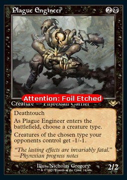 Plague Engineer (V.2) - Modern Horizons Retro Frame Cards 