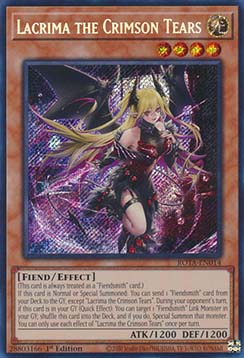 Lacrima the Crimson Tears (V.1 Secret Rare) 