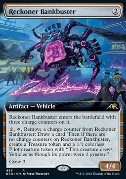 Reckoner Bankbuster (V.2) - Kamigawa Neon Dynasty Extras 