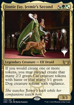 Jinnie Fay Jetmirs Second (V.2) - Streets of New Capenna Promos 
