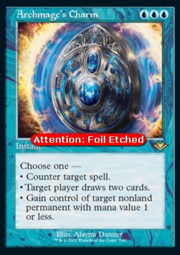 Archmages Charm (V.2) - Modern Horizons Retro Frame Cards 