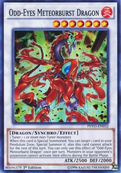 Odd-Eyes Meteorburst Dragon 