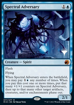 Spectral Adversary (V.2) - Innistrad Midnight Hunt Promos 