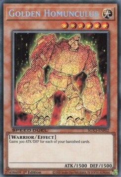 Golden Homunculus (V.2 - Secret Rare) 