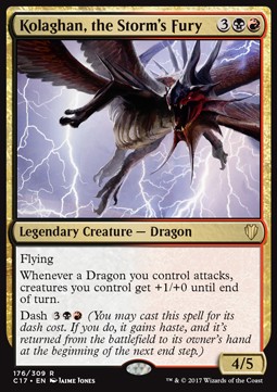 Kolaghan the Storms Fury - Commander 2017 