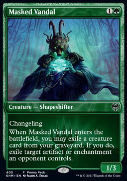 Masked Vandal - Kaldheim Promos 