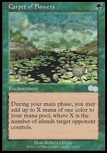 Carpet of Flowers - Urzas Saga 