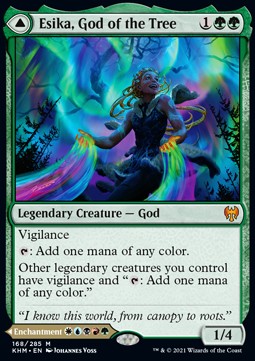 Esika God of the Tree The Prismatic Bridge - Kaldheim 