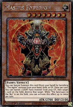 Master Hyperion (V.1 Platinum Secret Rare) 