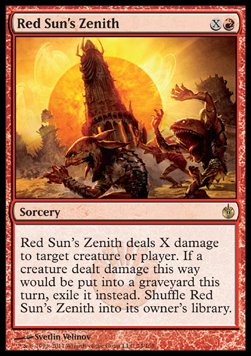Red Suns Zenith - Mirrodin Besieged 