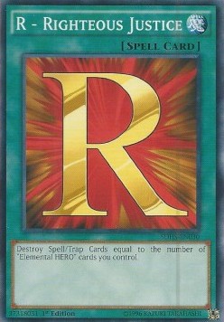 R - Righteous Justice 