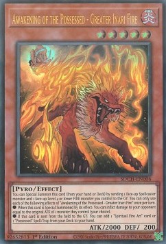Awakening of the Possessed - Greater Inari Fire 