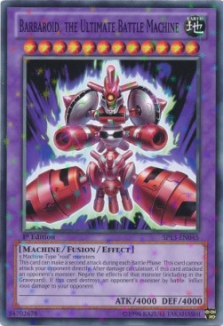 Barbaroid, the Ultimate Battle Machine (V.2 - Starfoil Rare) 