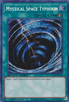 Mystical Space Typhoon (V.2 Secret Rare) 
