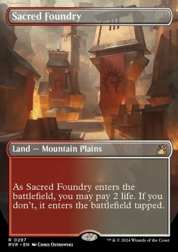 Sacred Foundry (V.1) - Ravnica Remastered Extras 