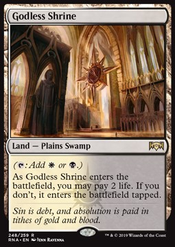 Godless Shrine - Ravnica Allegiance 