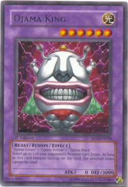 Ojama King (V.1 - Rare) 