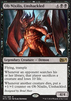 Ob Nixilis Unshackled - Zendikar Rising Promos 
