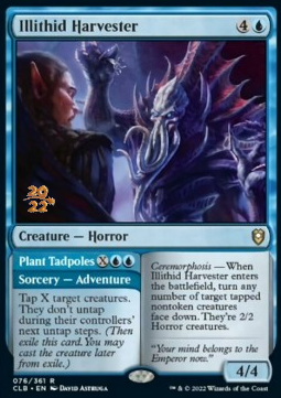 Illithid Harvester Plant Tadpoles - Commander Legends Battle for Baldurs Gate Promos 