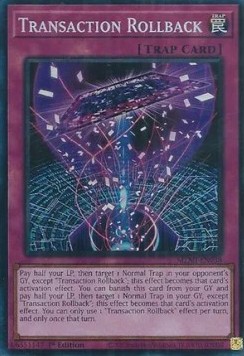 Transaction Rollback (V.2 Collectors Rare) 